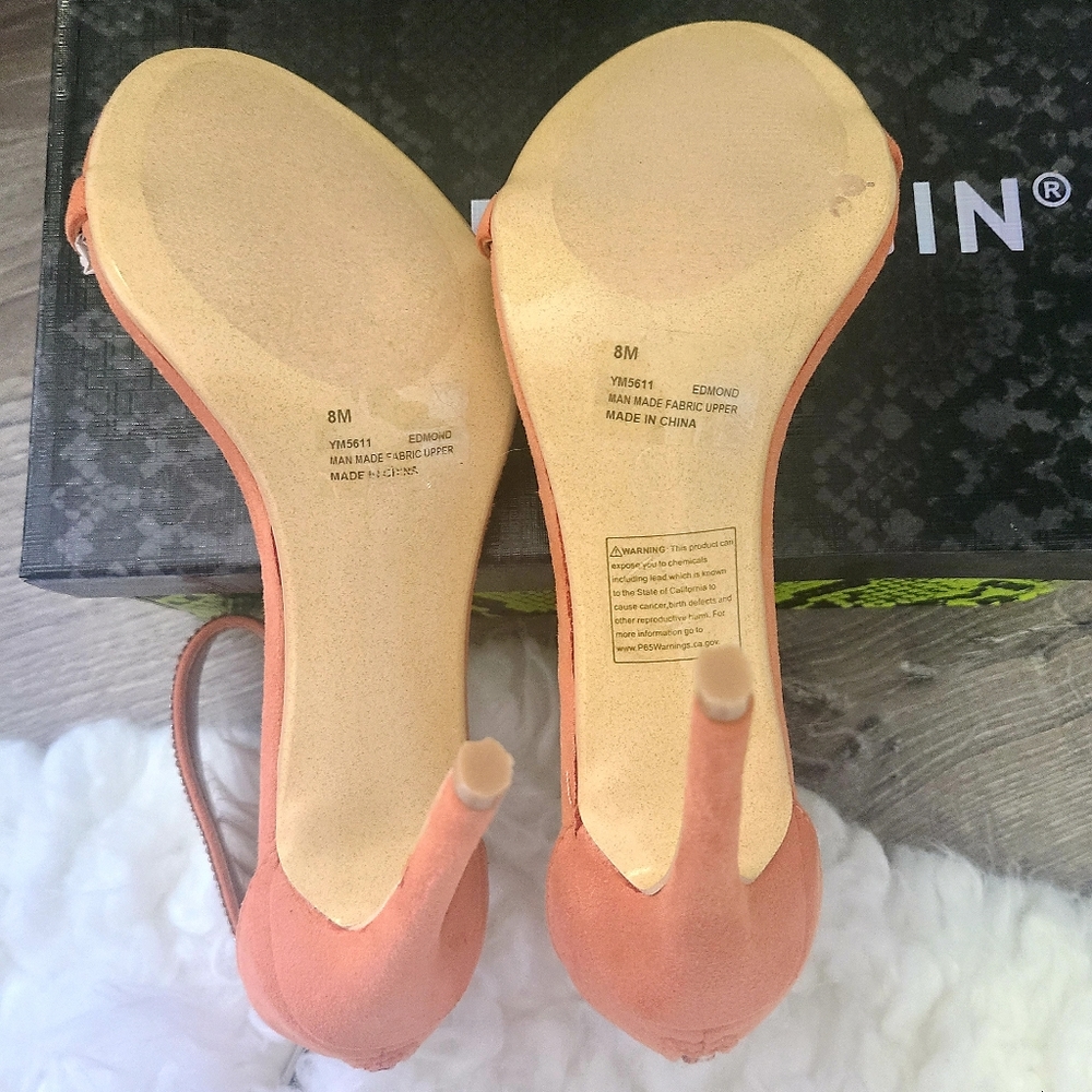 🪭👠🛍✨️Cape Robbin Edmond Heels Brand new 7.5 - Picture 9 of 15